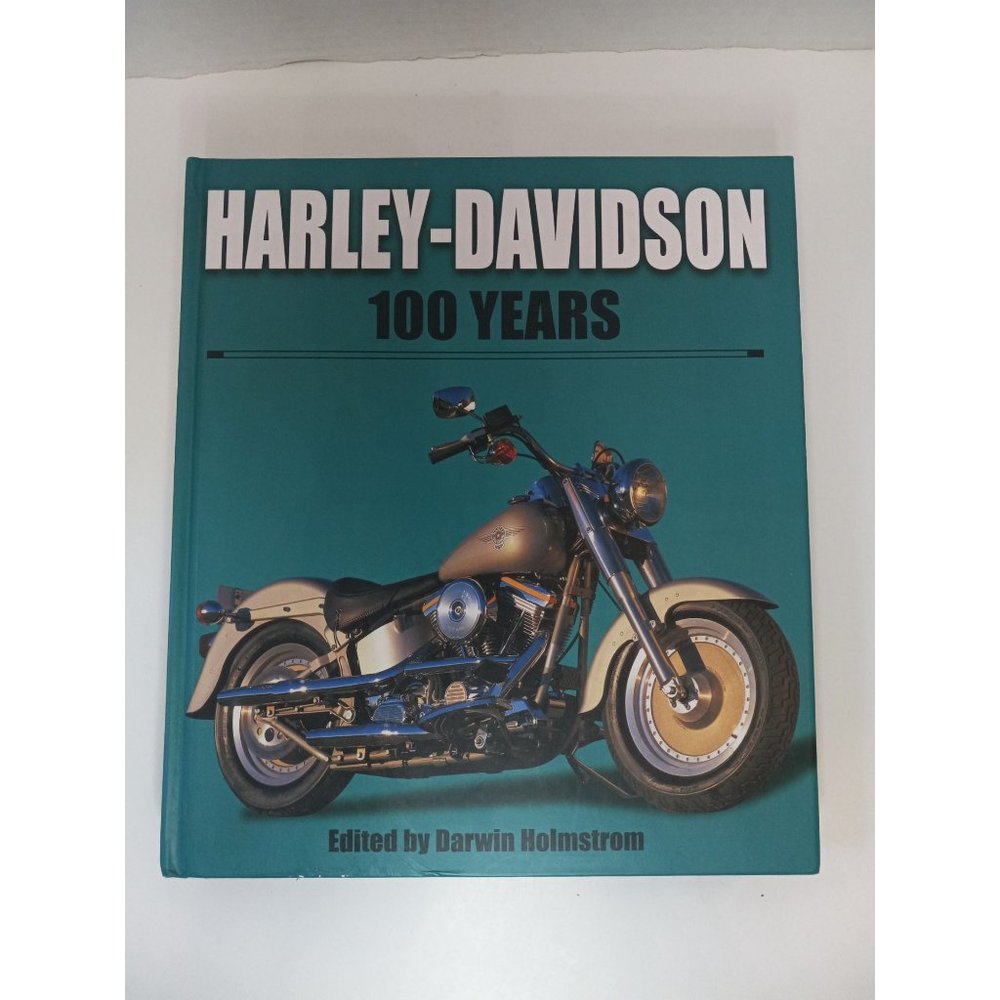 Harley-Davidson 100 Years 2004 Hardcover Table Collector Reading Motorcycle Book